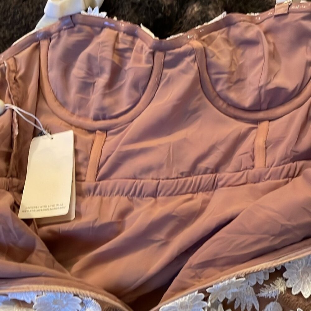 New For Love and Lemons daisey dress Sz XS - Picture 6 of 7